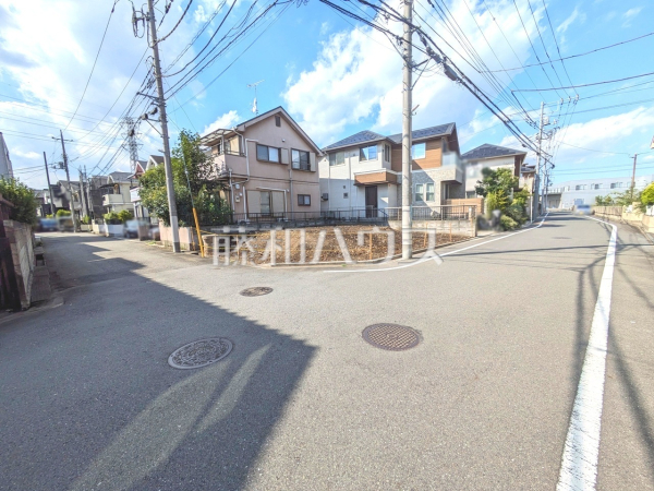 接道状況および現場風景　【小平市花小金井２丁目】