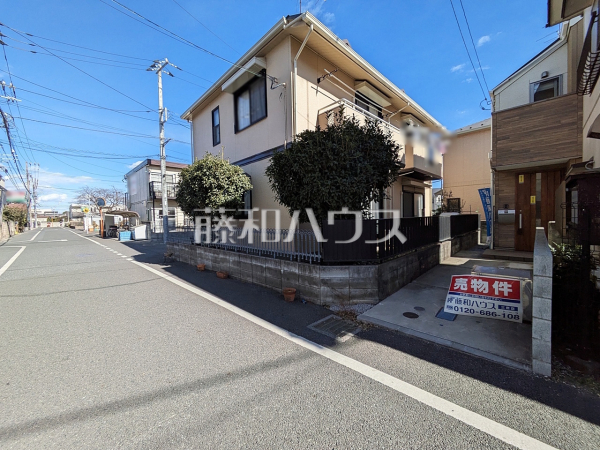 接道状況および現場風景　【西東京市新町６丁目】
