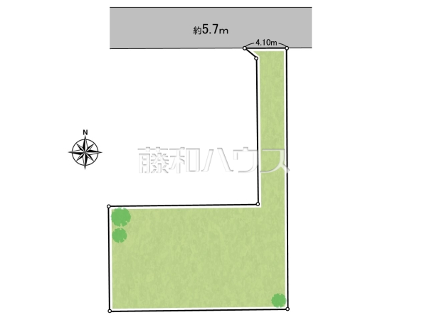 全体区画図　【国分寺市光町２丁目】