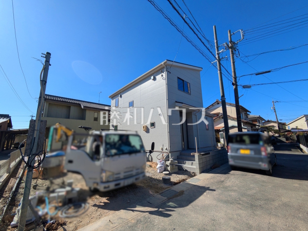 接道状況および現場風景　【春日井市桃山町２丁目】