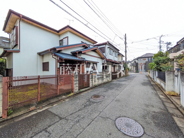 接道状況および現場風景　【西東京市保谷町５丁目】