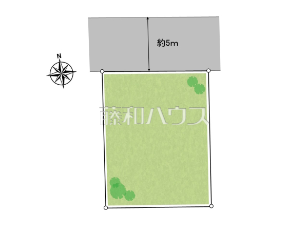 全体区画図　【西東京市保谷町５丁目】