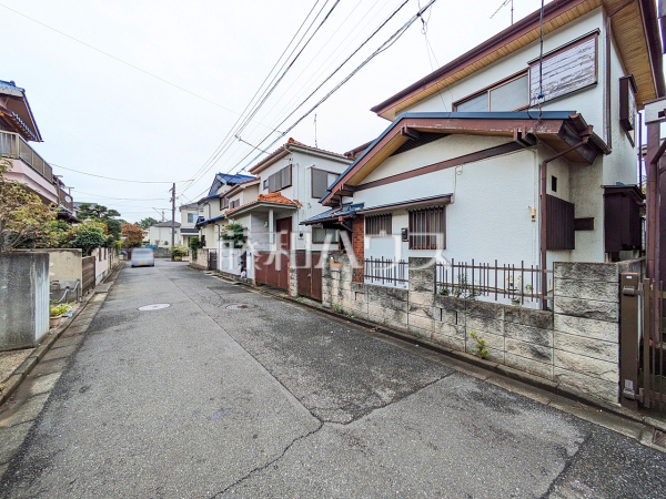 接道状況および現場風景　【西東京市保谷町５丁目】