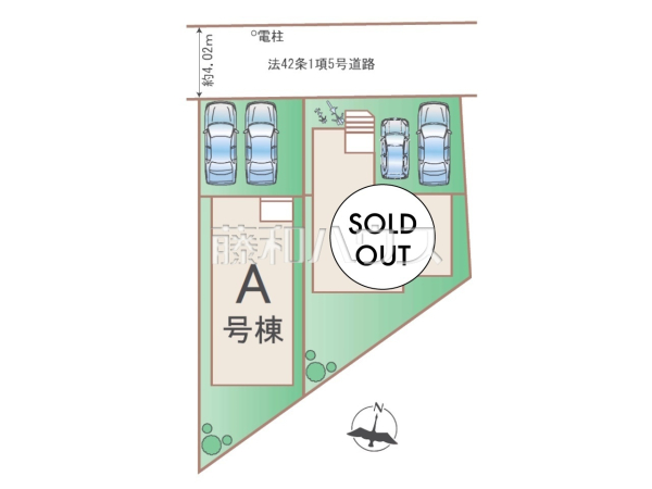 全体区画図　【福岡市早良区飯倉２丁目】
