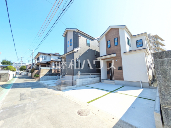 接道状況および現場風景　【福岡市早良区飯倉２丁目】