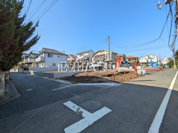 接道状況および現場風景　【練馬区大泉学園町４丁目】
