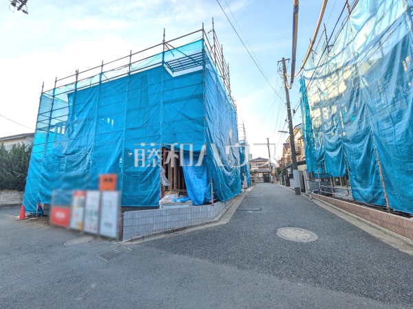 接道状況および現場風景　【練馬区大泉学園町４丁目】
