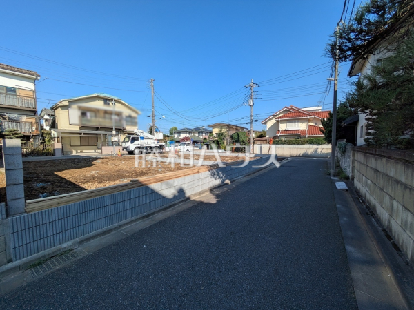 接道状況および現場風景　【練馬区大泉学園町４丁目】