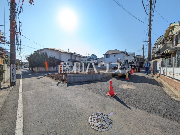 接道状況および現場風景　【練馬区大泉学園町４丁目】