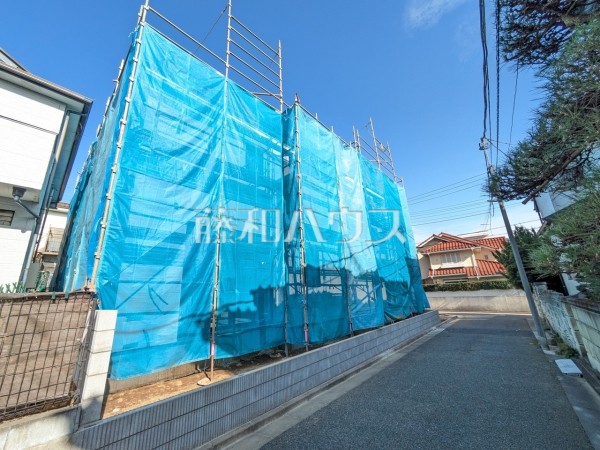 接道状況および現場風景　【練馬区大泉学園町４丁目】