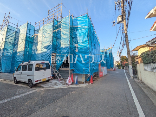 接道状況および現場風景　【練馬区大泉学園町４丁目】