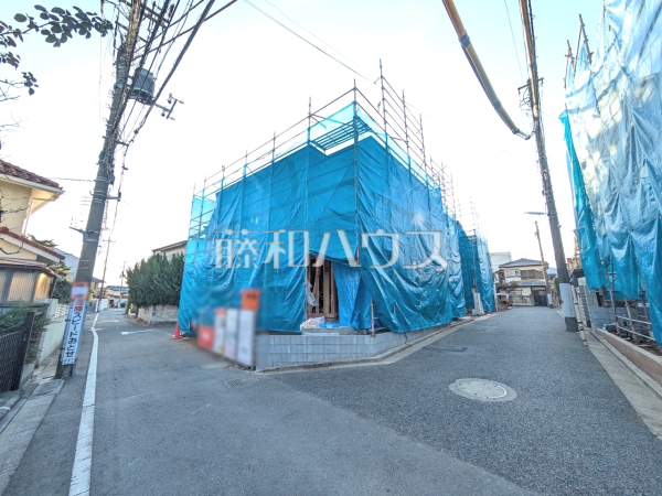 接道状況および現場風景　【練馬区大泉学園町４丁目】