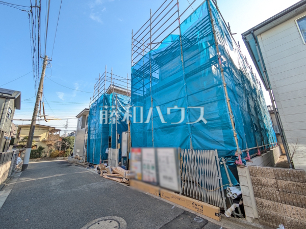 接道状況および現場風景　【練馬区大泉学園町４丁目】