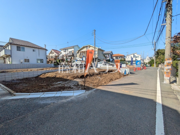 接道状況および現場風景　【練馬区大泉学園町４丁目】