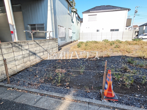 1号地付近　現地写真　【練馬区高松６丁目】