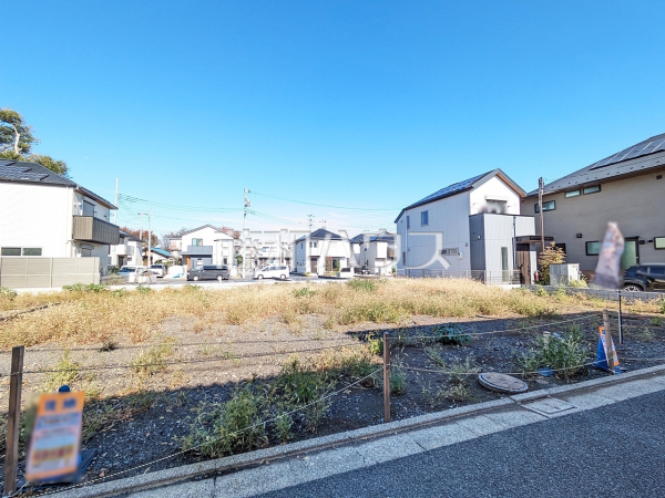 4号地付近（写真右奥)　現地写真　【練馬区高松６丁目】