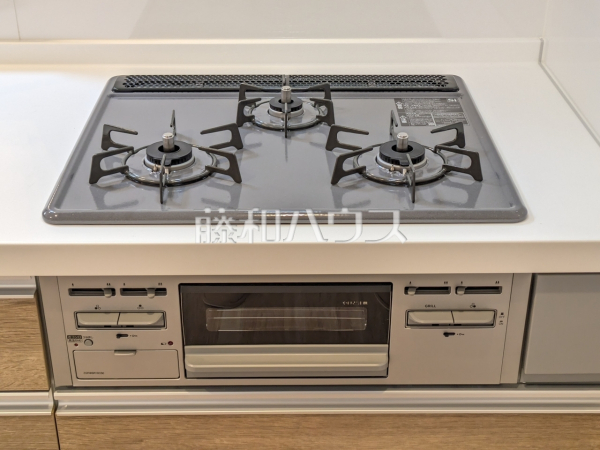 3口ガスコンロ　【フォレステージ石神井公園】