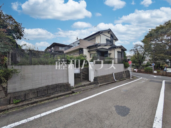 接道状況および現場風景　【八王子市元八王子町３丁目】