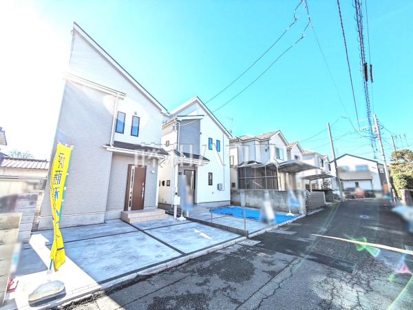 接道状況および現場風景　【府中市北山町２丁目】