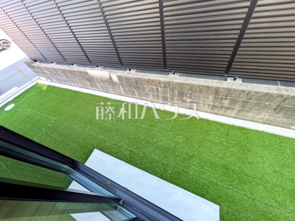 C号棟　庭　【北名古屋市薬師寺山浦】