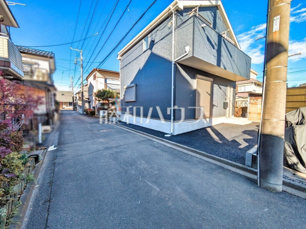 住宅性能評価書は建物の成績表『よくできました』がたくさんついた優等生
接道状況および現場風景　【清瀬市中里１丁目】