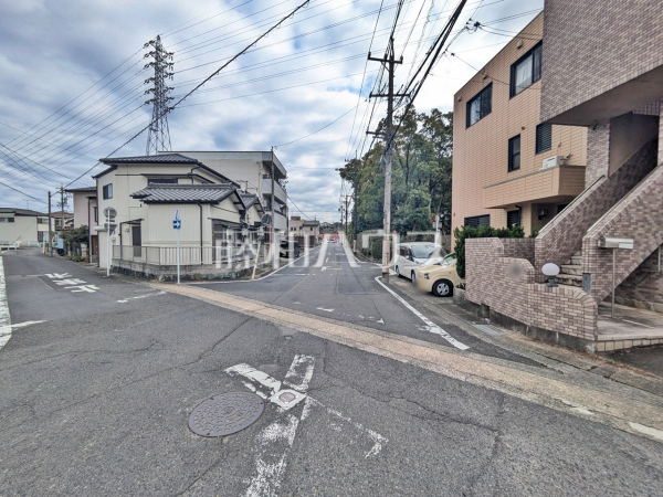 接道状況および現場風景　【小牧市田県町】