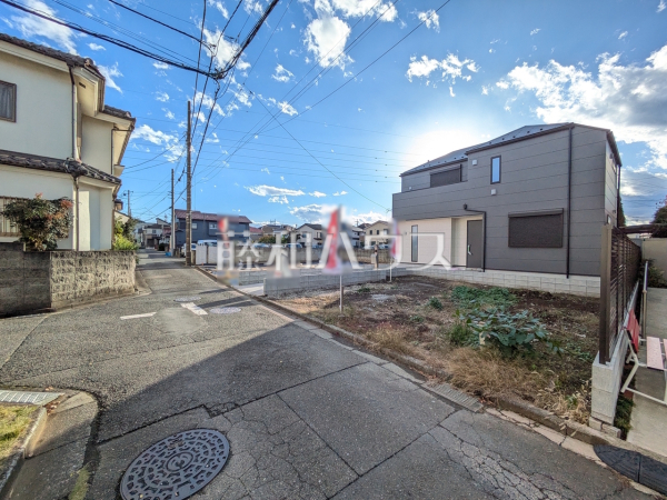 接道状況および現場風景　【東大和市向原６丁目】