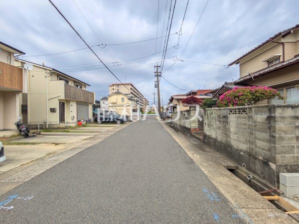 接道状況および現場風景　【名古屋市北区喜惣治２丁目】