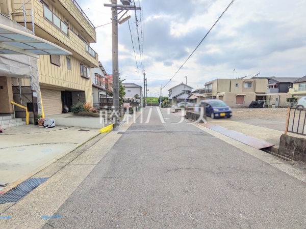 接道状況および現場風景　【名古屋市北区喜惣治２丁目】
