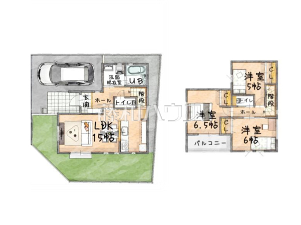 間取図　【所沢市小手指元町３丁目】 周辺環境はもちろん、日当たりや設備仕様など、実際に行ってみないと分からないことも多くございます。営業担当がご案内いたしますので、お気軽にお問い合わせください。 