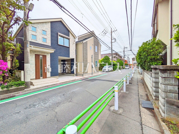 接道状況および現場風景　【国分寺市西町１丁目】