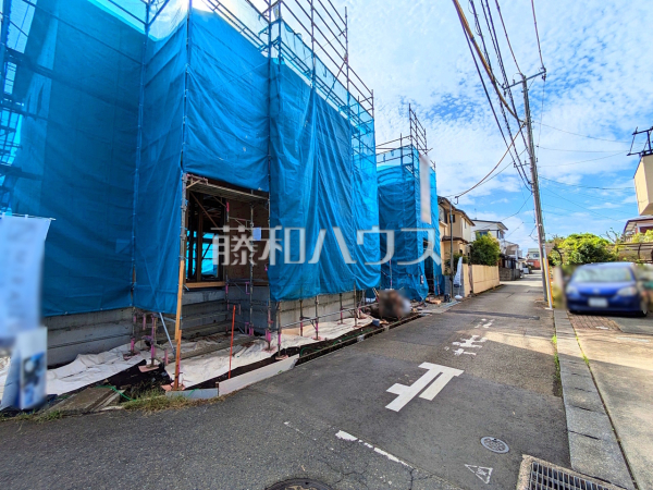 接道状況および現場風景　【日野市西平山５丁目】