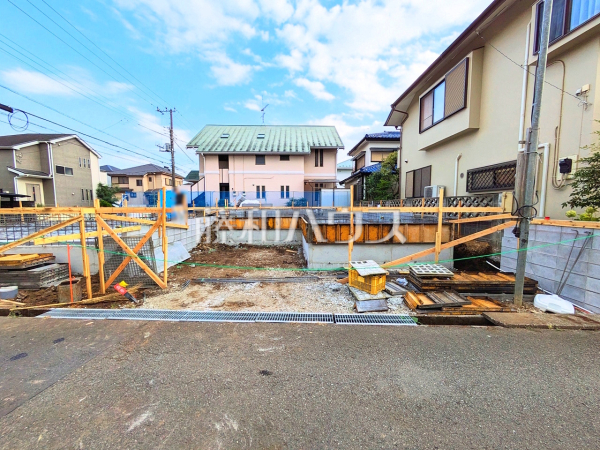 1号棟　誠心誠意、建築中！是非ご見学のお問合せをお待ちしております！　【日野市西平山５丁目】