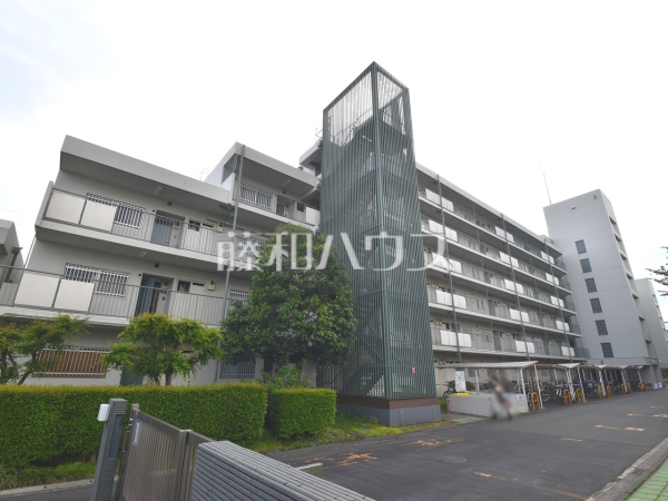 外観　【 東大和グリーンタウン1号棟】
物件の事、諸費用の事など、小さな疑問もお気軽にご連絡・ご相談下さい。　