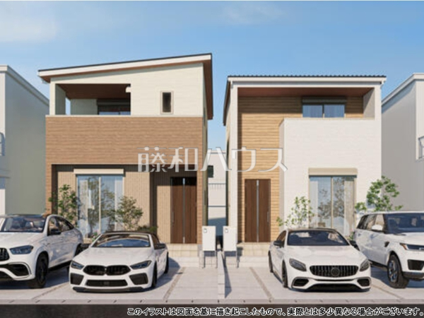 完成予想図（外観）　【春日井市小木田町】