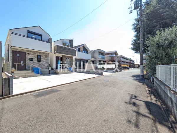 接道状況および現場風景　【国立市青柳１丁目】