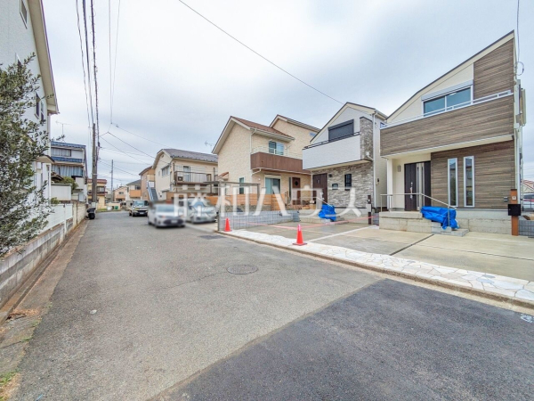 接道状況および現場風景　【国立市青柳１丁目】