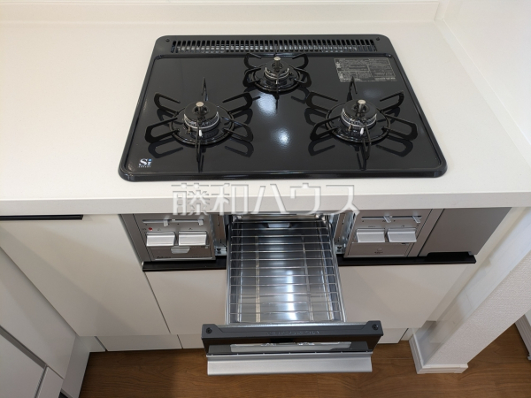 1号棟　3口ガスコンロ　【国立市青柳１丁目】