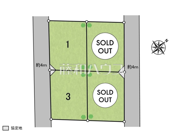 全体区画図　【国分寺市戸倉１丁目】
