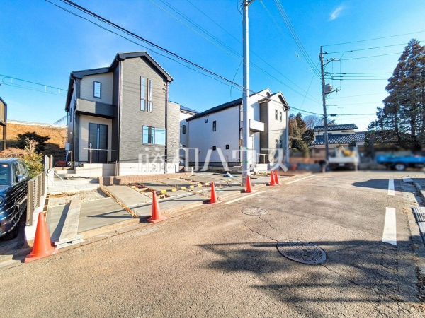 接道状況および現場風景　【八王子市石川町】