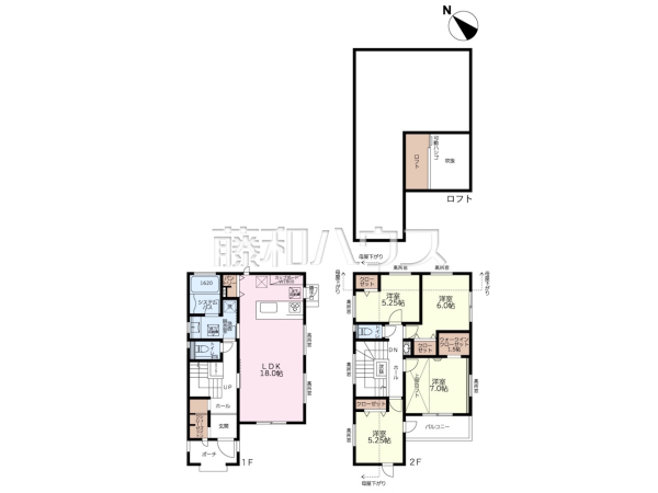 間取図　【世田谷区上祖師谷１丁目】