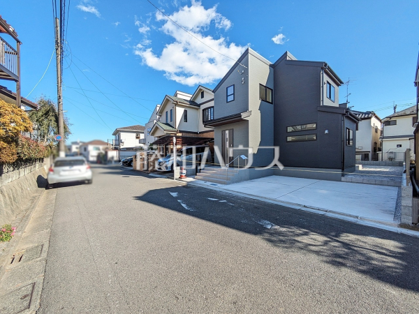接道状況および現場風景 【八王子市山田町】 接道状況および現場風景 【八王子市山田町】