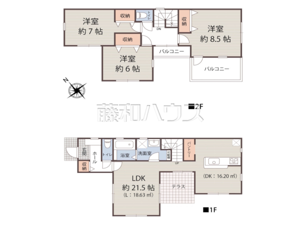 間取図 【八王子市山田町】 間取図 【八王子市山田町】