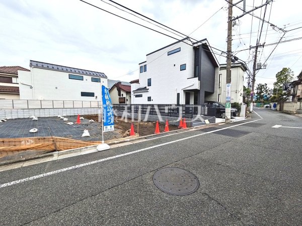 接道状況および現場風景　【練馬区関町北４丁目】