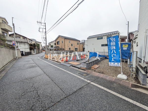 接道状況および現場風景　【練馬区関町北４丁目】