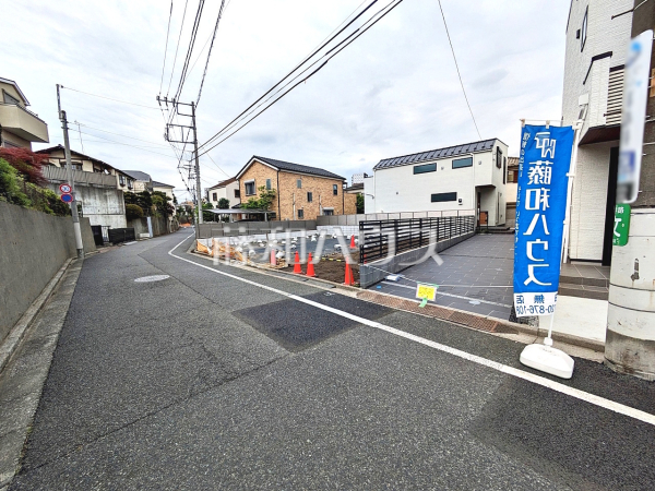 接道状況および現場風景　【練馬区関町北４丁目】