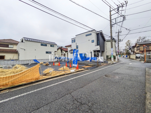 接道状況および現場風景　【練馬区関町北４丁目】