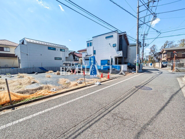 接道状況および現場風景　【練馬区関町北４丁目】 物件の事、諸費用の事など、小さな疑問もお気軽にご連絡・ご相談下さい。 