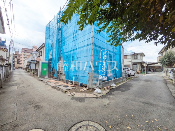 接道状況および現場風景　【西東京市田無町５丁目】