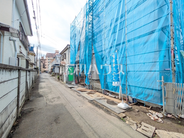 接道状況および現場風景　【西東京市田無町５丁目】